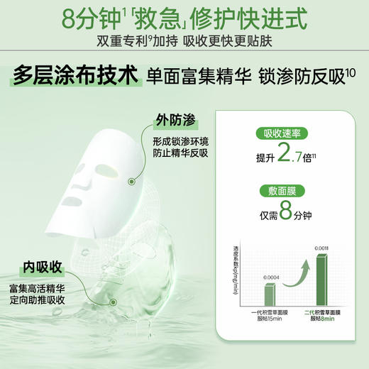 玉泽积雪草安心修护面膜敏感肌保湿修护屏障舒缓 商品图3