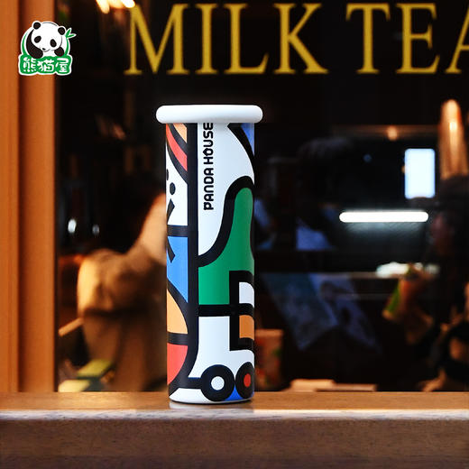 熊猫屋PANDAHOUS 构成艺术保温杯 多款可选 商品图4