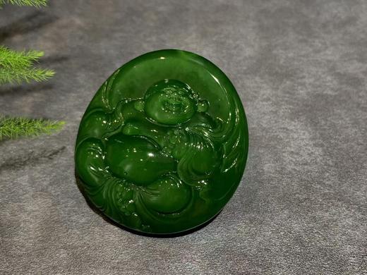 【御珠宫坊·传承系列】碧玉佛挂件 商品图5