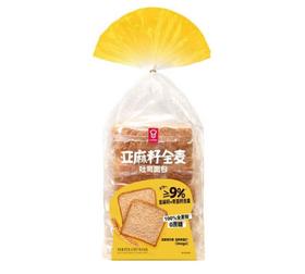 MM嘉顿 亚麻籽全麦吐司面包