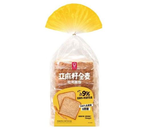 MM嘉顿 亚麻籽全麦吐司面包 商品图0