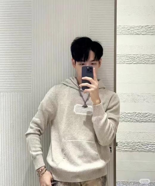 D家 刺绣标针织帽衫（DY） 商品图2