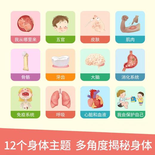 揭秘我的身体探索世界系列科普翻翻书3d立体书儿童绘本故事书3-6-7-8-9-10岁以上书籍科普小学生百科全书机关绘本早教启蒙认知 商品图4