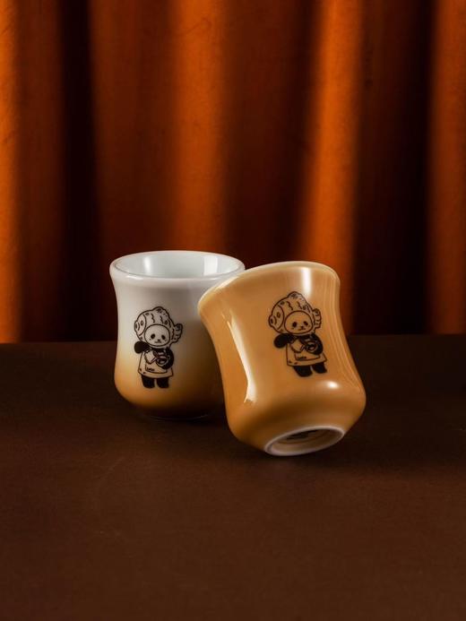 CCCLAY限定系列 | 白熊CoCo咖啡师系列 太妃糖渐变奶咖杯 商品图2