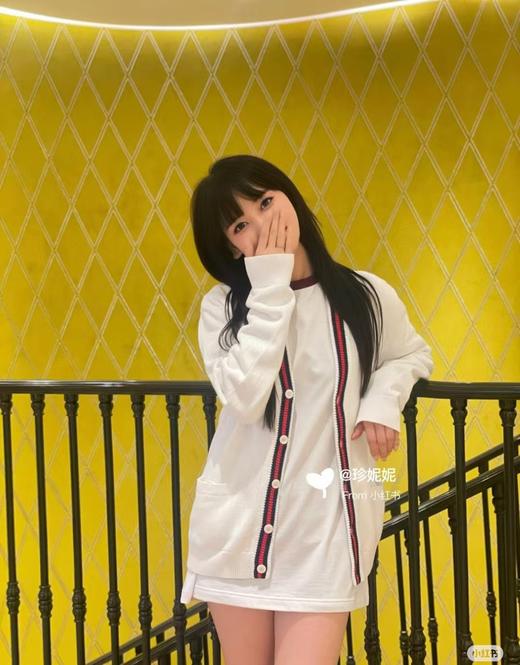 G家 条纹提花开衫毛衣（DY） 商品图3