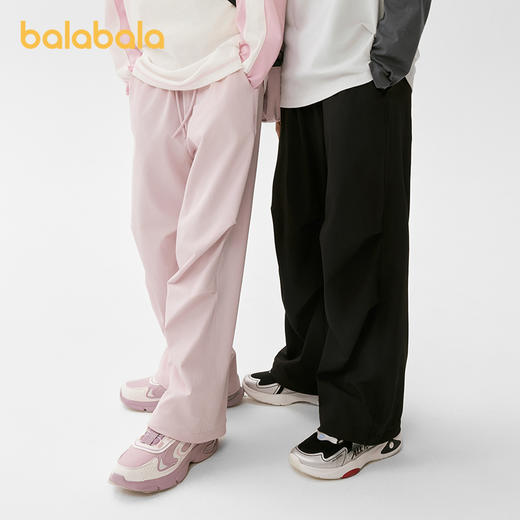巴拉巴拉童装儿童裤子男童女童长裤宝宝春秋2025新款弹力基础百搭 商品图2