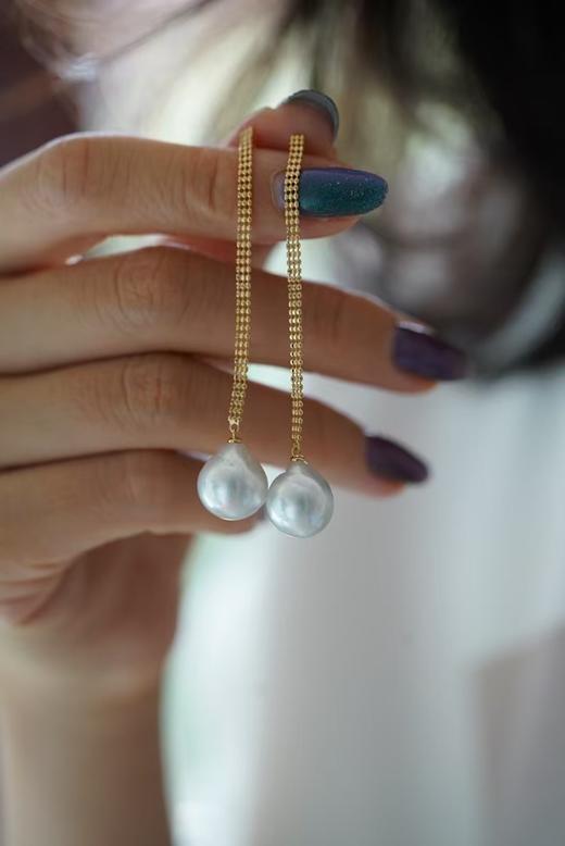 银蓝澳白耳线「迎风系列」 商品图2