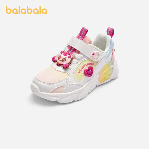 奇妙萌可巴拉巴拉童鞋儿童运动鞋女童鞋子2025春秋老爹鞋甜美可爱 商品图0