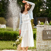OLrain欧芮儿白色吊带连衣裙女春季2025年新款法式纯欲风蕾丝裙 商品缩略图2