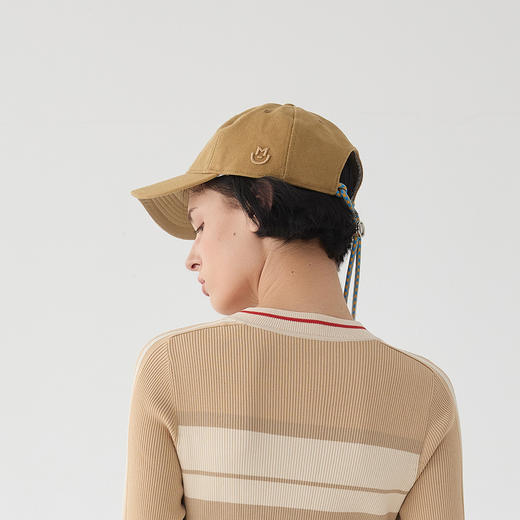谜底棒球帽女士2025春季新品百搭时尚运动感鸭舌帽帽子251MQ0402 商品图2