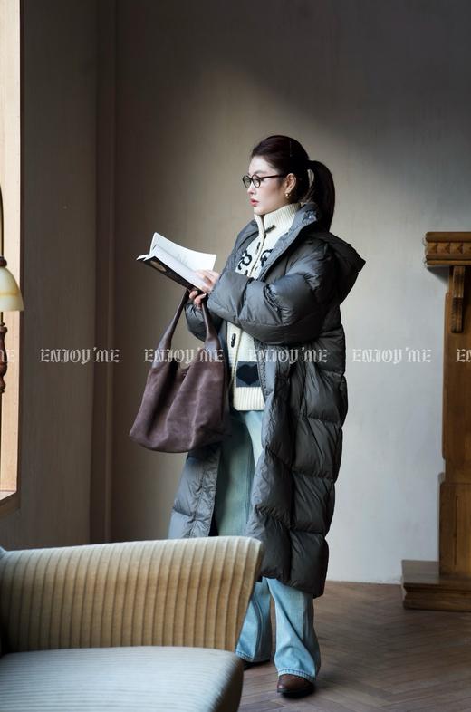 【门店同款】ENJOY冬季双口袋加绒直筒裤 160446394 商品图8