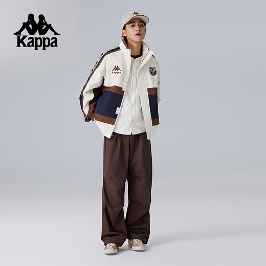 Kappa卡帕背靠背运动棉衣男新款三合一外套立领防风保暖棉服外套K0F12MM09 商品图4