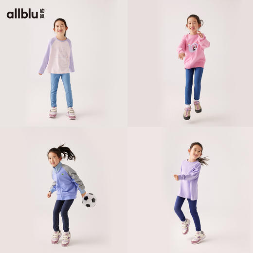 幼岚童装高弹两穿牛仔打底裤亲肤透气24秋季新款儿童女童打底裤长裤ZY 商品图2