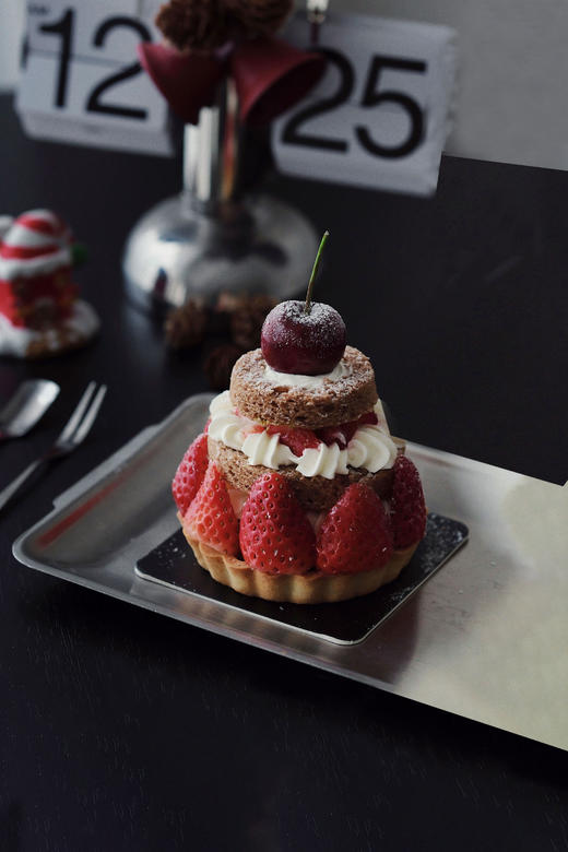 Mini法芙娜草莓塔 商品图0