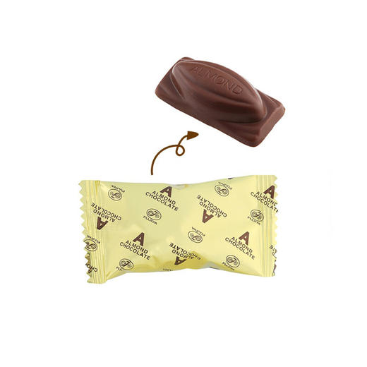 不二家巴旦木巧克力168g/045380 铁罐装醇香与酥脆的完美结合 商品图1