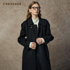 Famecoco范可儿纯羊毛双面呢长款休闲大衣英伦风高级感FAC8AQ003 商品缩略图1