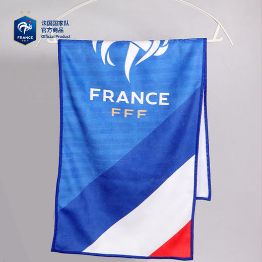 【官方正版】法国国家队丨队徽速干毛巾足球迷运动擦汗巾健身便携 商品图4