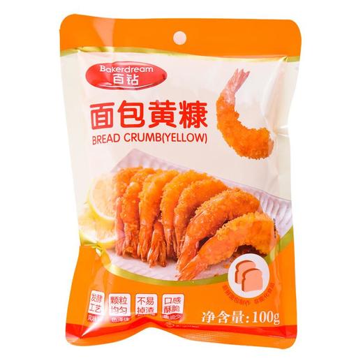 百钻面包黄糠100g 商品图0