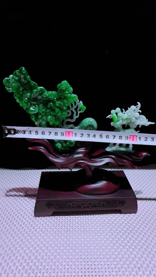 620685翡翠摆件【一路如意】 商品图1