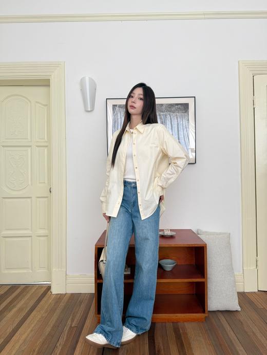 TOT家2024新款鹅黄色衬衫（UY*NICE) 商品图10