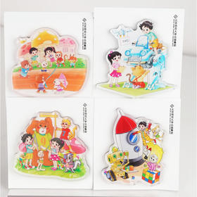 国标卡通人物冰箱贴