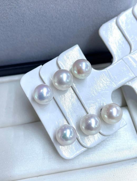 8mm-9mm akoya耳钉 商品图2