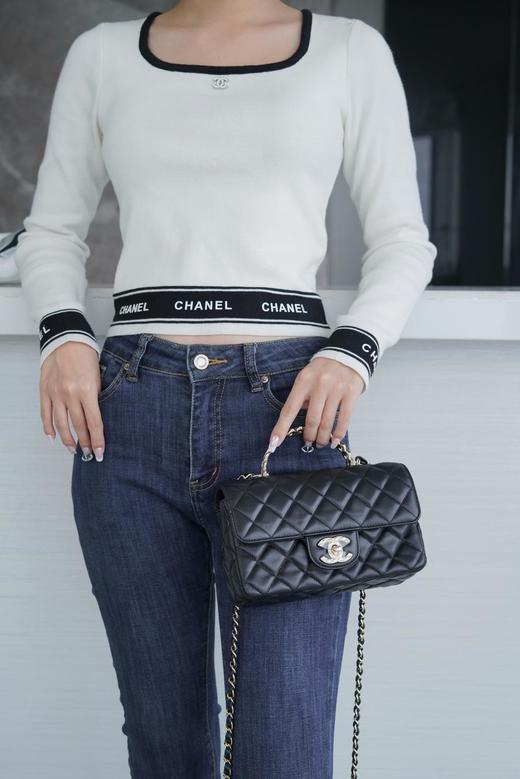 香奈儿CHANEL24新款CFmini麦穗手柄款（HH） 商品图14