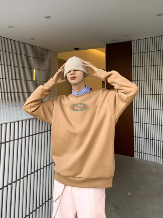 G家  字母印花圆领卫衣（DY） 商品图2