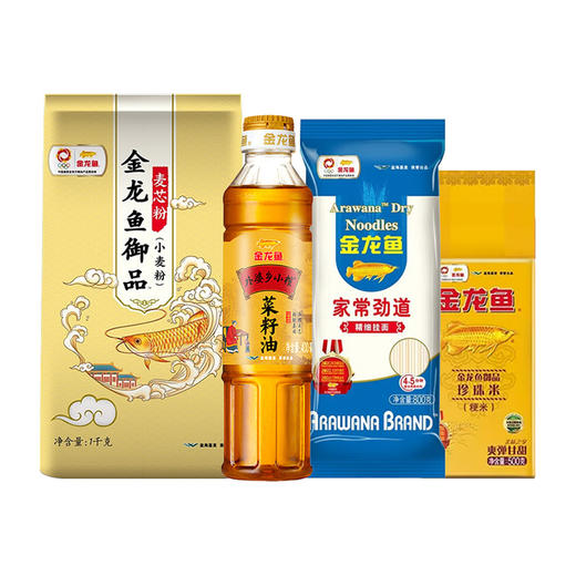 金龙鱼 米面粮油小礼包 商品图1
