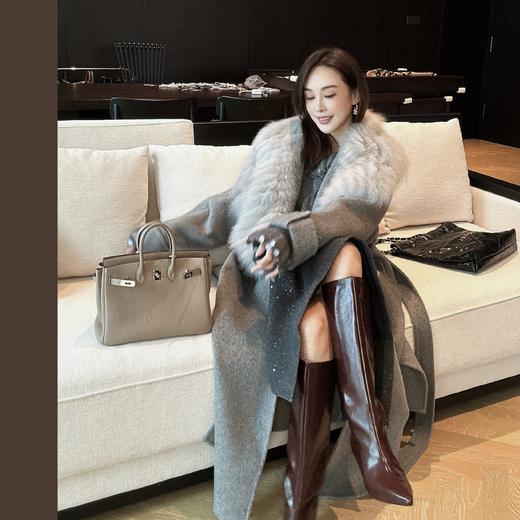 PIANAI冷小姐# 温柔系荷叶边羊毛毛衣 商品图5