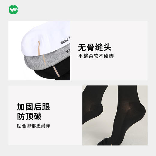 完型Wearx-抗菌防臭情侣款长袜「10双装」 商品图3