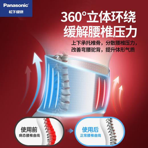 松下（Panasonic）暖宫护腰带EW-RAD41 商品图3