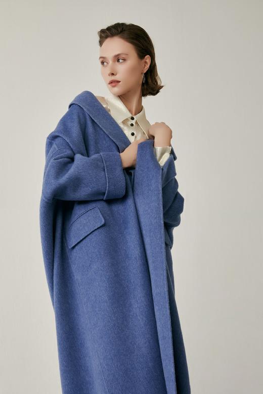 SAFICOO 时尚佳人 韩系慵懒 复古浴袍大衣 商品图1