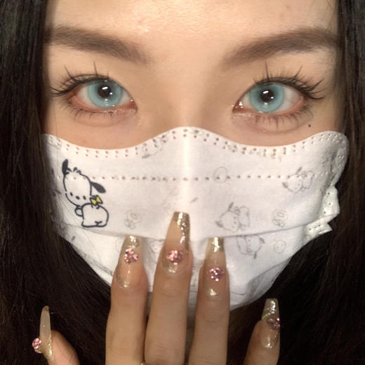 Paprikacon旗下 ·芭比莫阿娜&芭比贝蒂亚 14.5mm白狮参考着色中大直径  日抛十片装 商品图8