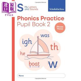 【中商原版】My Letters and Sounds Phonics Practice Book 2 Phase 3 我的字母和声音 自然拼读练习册2 英文原版有答案 4-5岁
