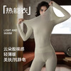 【百大严选】轻，薄，暖【云朵般裸感】抗静电保暖内衣女秋衣秋裤套装冬季润肤衣超薄美肤衣肌底打底衫zb 商品缩略图0
