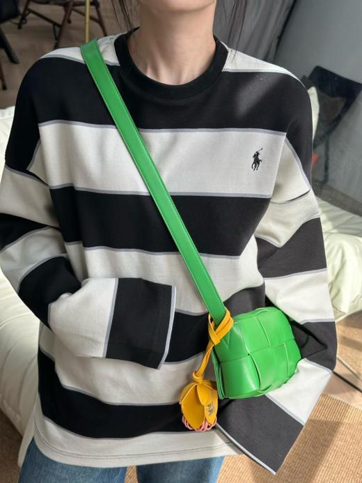 嗲嗲的Poloralphlauren拉夫劳伦条纹男女同款卫衣都卷起来（U） 商品图10