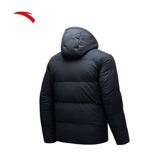 安踏速暖羽绒丨防风羽绒服男冬季新款连帽夹克棉服外套152447908N 商品图1