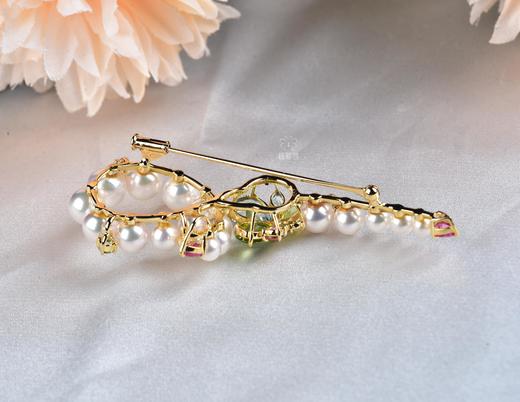 【轻舞飞扬】珍珠胸针-ZZ2412058-、 商品图4