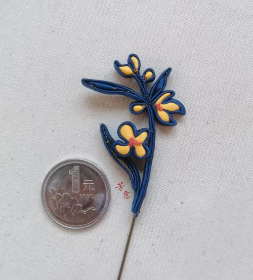 丹桂盘扣胸针○芳意旗袍 商品图3