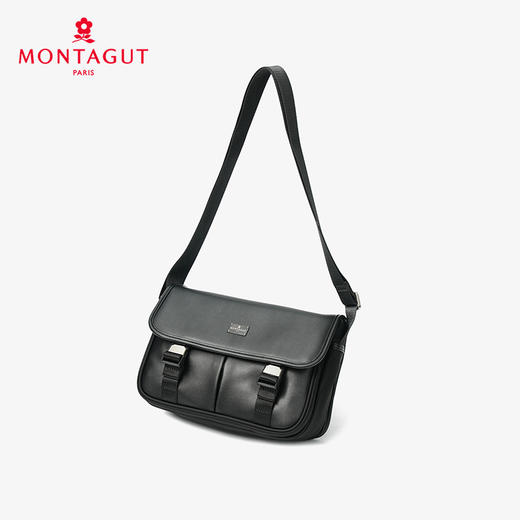 法国梦特娇秋冬时尚休闲单肩百搭邮差包男包 商品图4
