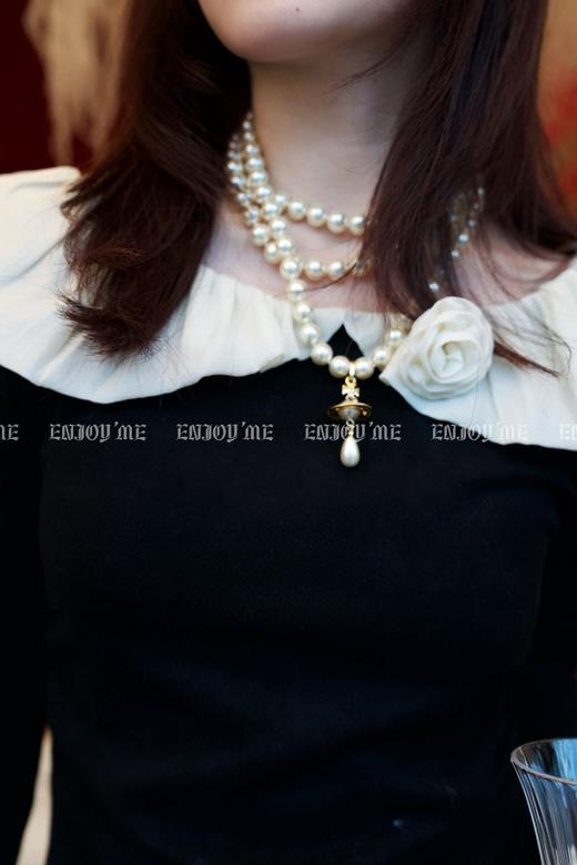 【门店同款】ENJOY冬季自由意志法式玫瑰上衣 159873364 商品图1