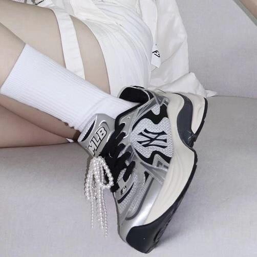 MLB流浪鞋张凌赫同款老爹鞋男鞋女鞋2024秋冬新款 商品图3