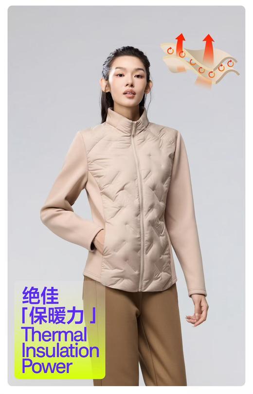 【清仓好价】女士秋冬小蛮腰泡芙羽绒衣外套 保暖修身 商品图4