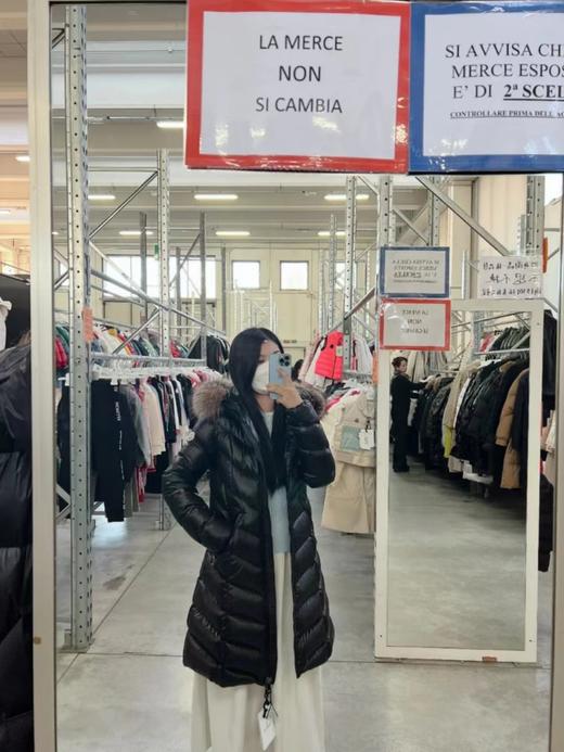 Moncler 蒙口 Fulmarus 滑雪季 中长款羽绒服 冬季 女款 黑色（UY*FD） 商品图3