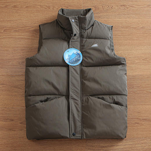 中空保暖纤维棉！2024秋冬男士户外防风防泼水立领加厚保暖棉马甲背心! 商品图5