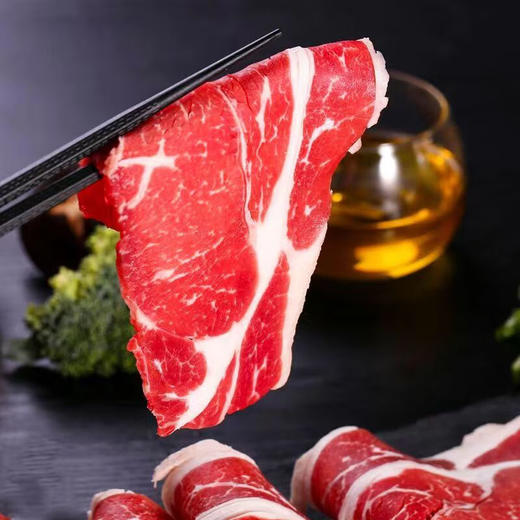 安格斯原切肥牛片 保证原切 吃火锅必点的灵魂伴侣 商品图1