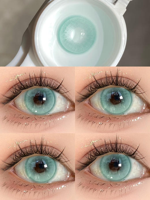 Paprikacon旗下 ·芭比莫阿娜&芭比贝蒂亚 14.5mm白狮参考着色中大直径  日抛十片装 商品图6