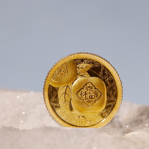 中国金币2025蛇年贺岁福字金银纪念币菱形福字银币 商品图1