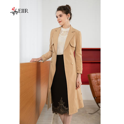 司歌重工风衣收腰时尚通勤R901164X 商品图1